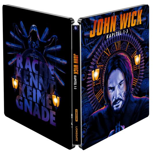 John Wick 1-3-Steelbook