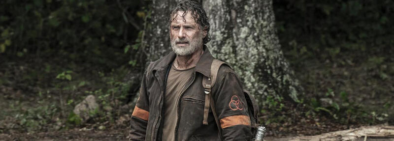 Rick Grimes in The Walking Dead finale