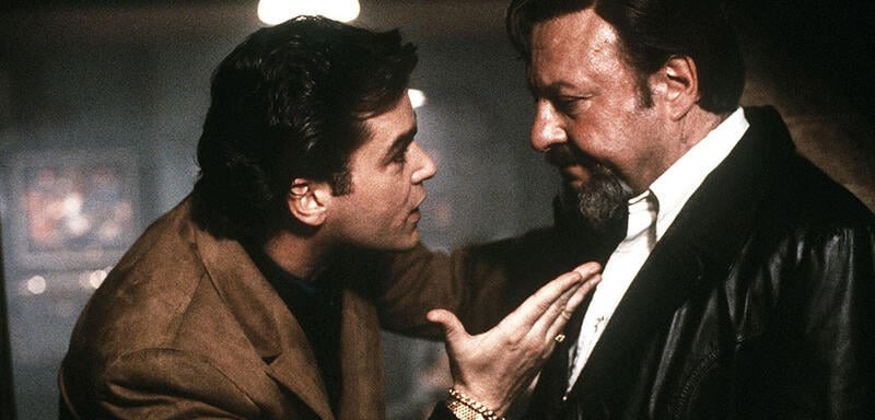 Ray Liotta and Chuck Low in GoodFellas