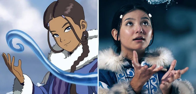 Avatar Character Comparison: Katara