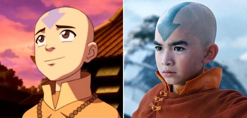 Avatar Character Comparison: Aang
