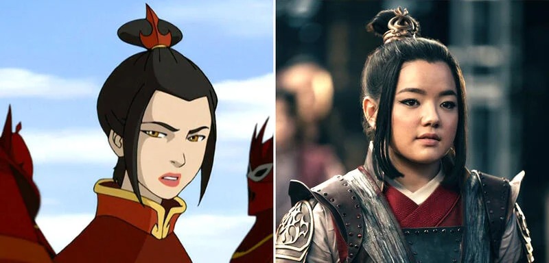 Avatar Character Comparison: Azula