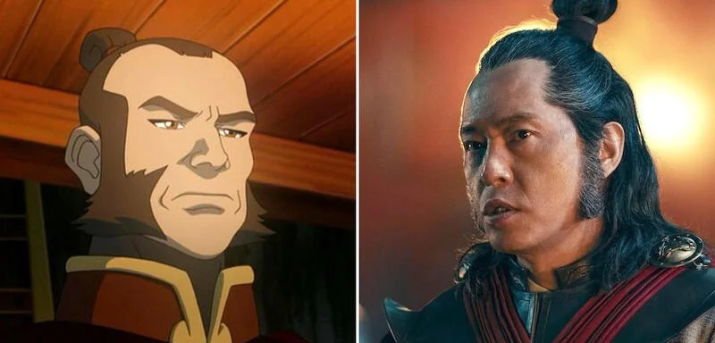 Avatar Character Comparison: Zhao