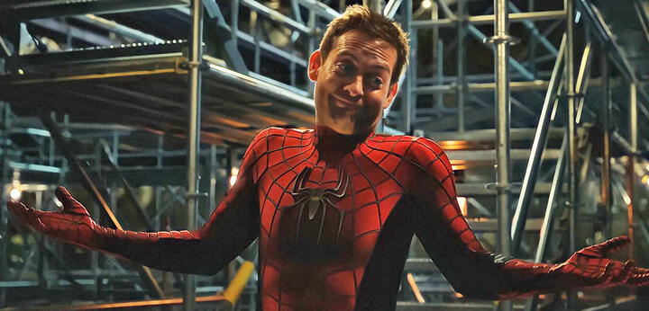 (Tobey Maguire in Spider Man No Way Home)