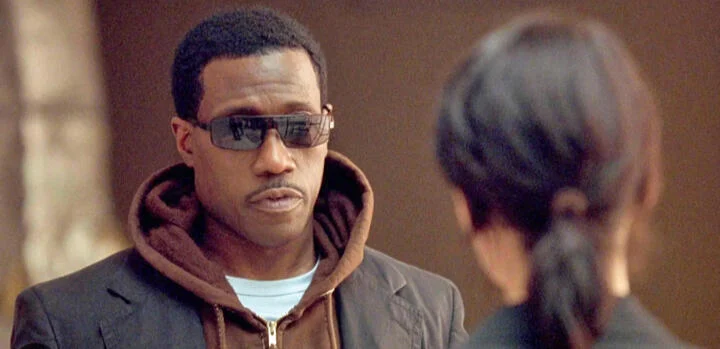 (Wesley Snipes and Lena Headey in the agent action thriller The Contractor)