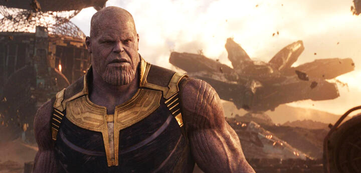 (MCU villain Thanos (Josh Brolin)