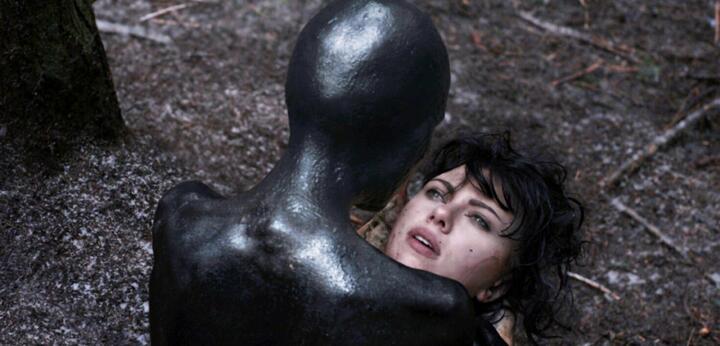 (Scarlett Johansson in Under the Skin)