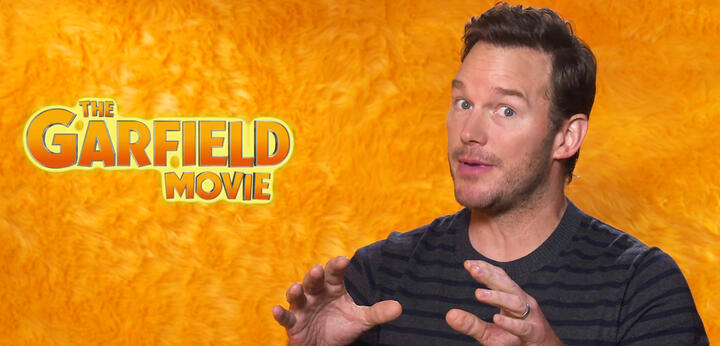 (Chris Pratt in Garfield interview)