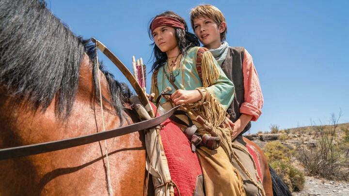 (Mike Ullritz and Milo Haaf in The Young Chief Winnetou)