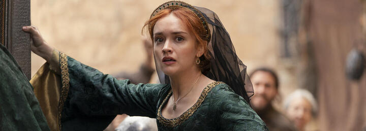 (Emma Cooke as Alicent in House of the Dragon season 2)