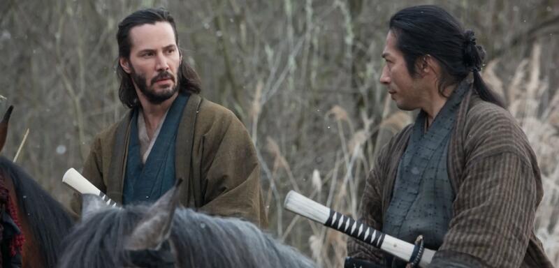 (Reeves and Sanada in 47 Ronin)