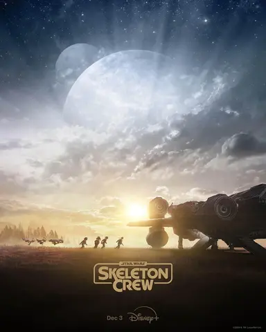 (El póster de Skeleton Crew)