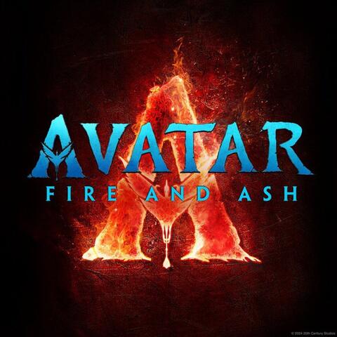 (The lettering for Avatar 3 Fire and Ash)