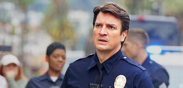 (Nathan Fillion in The Rookie)